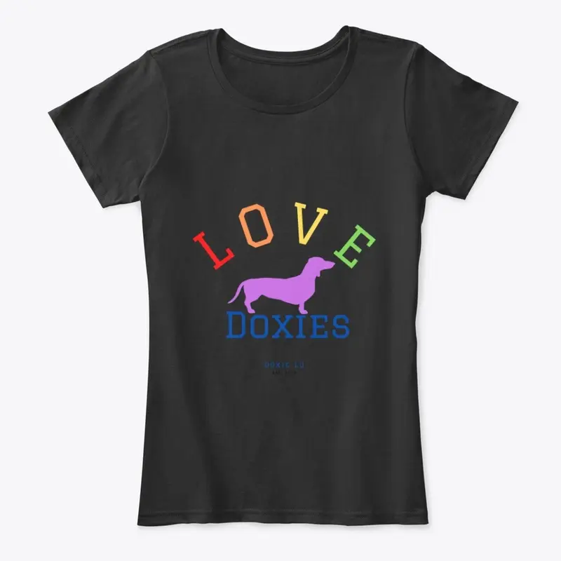 Love Rainbow Doxies -Dachshund