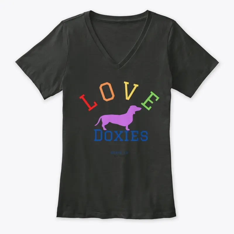 Love Rainbow Doxies -Dachshund