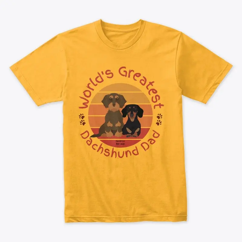 Greatest Dachshund Dad