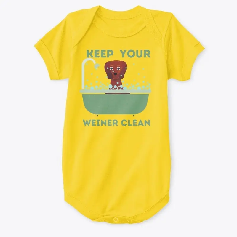 Keep Your Weiner Clean Dachshund