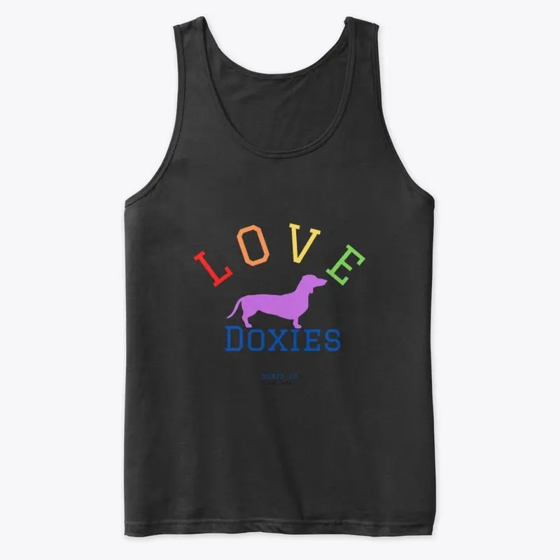 Love Rainbow Doxies -Dachshund